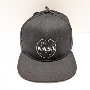 NASA H3 Brand Aeronautics Space Science Stars Adjustable Snapback Hat